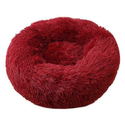 Irrotettava lemmikkisänky, muhkeat munkit pienille keskikokoisille koirille Punainen 50CM