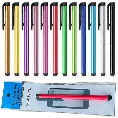 10-pakkaus Stylus Touchpenna i Metallic - multifrg