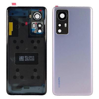 Xiaomi 12 5G/12X 5G:n akun takakannen suojus kamerarenkaan linssin suojuksella, varaosa Monivärinen Style C