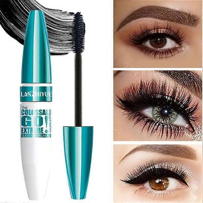 Vedenpitävä ripsiväri, musta ripsiväri lisää määritelmää ja volyymia, pitkäkestoinen ja tahrankestävä ripsiväri, pitkät ripset, tuuheuttava ja kiha...