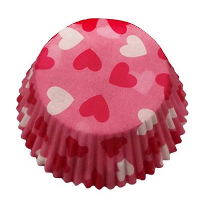 100Pcs farverige papir kage cupcake liner sag wrapper muffin bagning kop fest 360