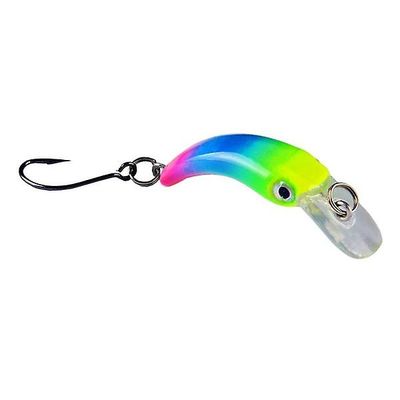 Minnow Fiskeri Lokke 3.8cm 1,5 g Mini Kunstig Hård Bait Sharp Hook