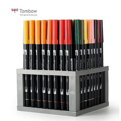 Japan Tombow Abt Dual Water Brush Pen & Fine Tip Pen Professional Kalligrafi Art Marker Pen til Bullet Journaling Card Making - Art Markers - yo...