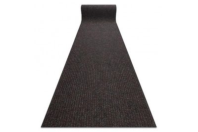 RugsX Løber - Dørmåtte antislip GIN 7053 udendørs, indendørs liverpool brun 200 cm 200x300 cm