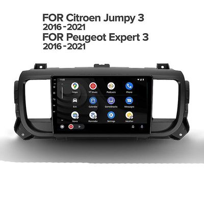 Android Citroen Jumpy 3: lle 2016 - 2021 Peugeot Expert 3: lle 2016 - 2021 Autoradion multimediasoitin