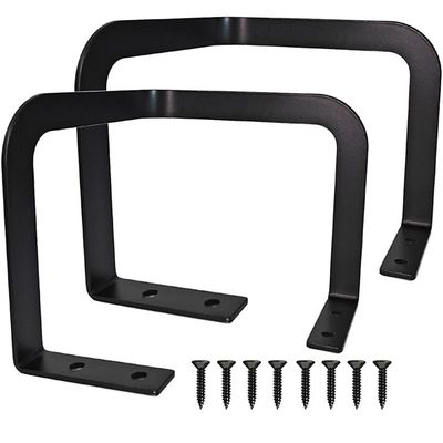 2stk madrasholderstang holder madrasproppen fra glidende glideprop for at forhindre glideholder på plads griber Sort