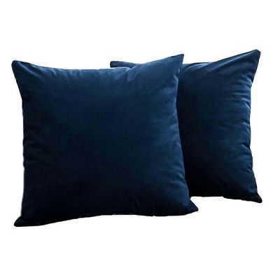 Pakkaus 2 samettia pehmeä likainen koristeellinen neliömäinen tyynynpäällinen Aseta tyynykotelo sohvalle makuuhuone auto 16 x 16 tuumaa 40 x 40 cm ...