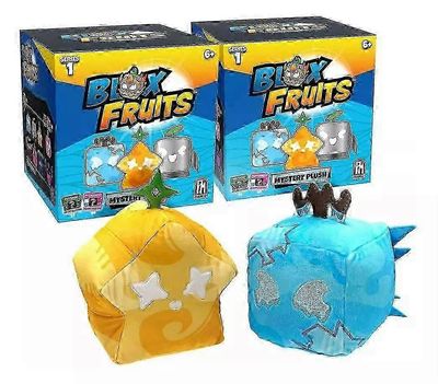 Kaksi hedelmäpehmolelua