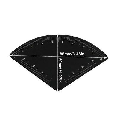 Nopea piirtäminen kulmakarvojen desgin viivain microblading kartoitustyökalu muotoilu pysyvä meikin piirustusopas viivain tatuointitarvikkeet uudel...