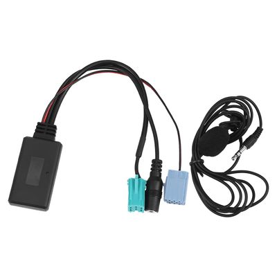 Bil Bluetooth 5.0 AUX-kabel mikrofon håndfri mobiltelefon Gratis ringer adapter for Renault 2005