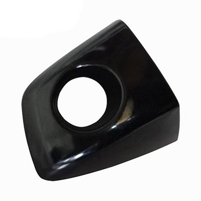 Utvendig fremre venstre dørhåndtak Nøkkelhull Trim Cover Cap Fit for - A6 A7 A8 4H1837879 svart