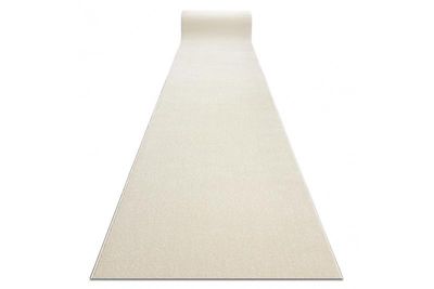 RugsX Runner KARMEL Plain, en hvid farve 70 cm 70x630 cm