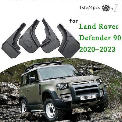 4x Land Rover Defender 110 90 2020 2021 2022 L663 V8 auton lokasuojalokasuojat Loiskeläpät Roiskesuojat Roiskeläpät Etutarvikkeet