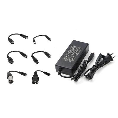 42V 1.5A skootterin laturi M365/PRO korvaavalle litiumakkulaturille, jossa on 6 pistoke sähköinen Scoo Musta