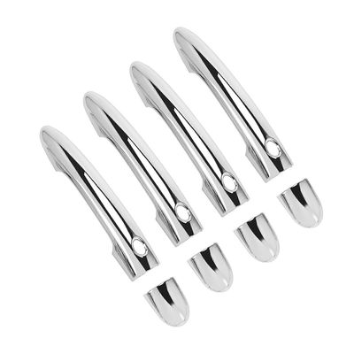 Renault Scenic 2 Ii 2003 2004 2005 2006 2007 2008 2009 Krominen ovenkahvan salvan suojus A valkoinen