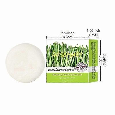 Rosmariinihiusshampoopala, syväpuhdistus päänahan hiustenlähtöön shampoosaippua, orgaaninen hiusöljyn hallinta, kiinteä shampoo hiusten kasvuun, vi...