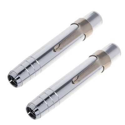 2 stk sølv aluminiumslegering kridt keeper holder