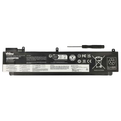 vhbw akku yhteensopiva Lenovo ThinkPad T470s, T460s-34CD, T460s-3UCD, T460s-32CD, T460s-33CD kannettavien tietokoneiden kanssa (1000 mAh, 11,25 V, ...