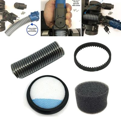 4pcs Til Vax Blade Støvsuger Gulv Hoved Værktøj Reparation Kit Slange Filtre Bælte Støvsuger Husholdnings fejemaskine Rengøring Tool