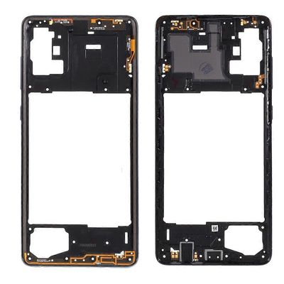 OEM-keskilevykehys Samsung Galaxy A71 SM-A715-mustalle Monivärinen Black