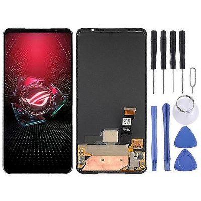 AMOLED-LCD-näyttö Asus ROG Phone 6 Prolle Digitizer Full Assemblylla