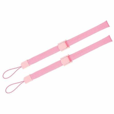 2x justerbar hånd håndled rem til Nintendo Wii U Switch Move 3ds 2ds Psp Pink