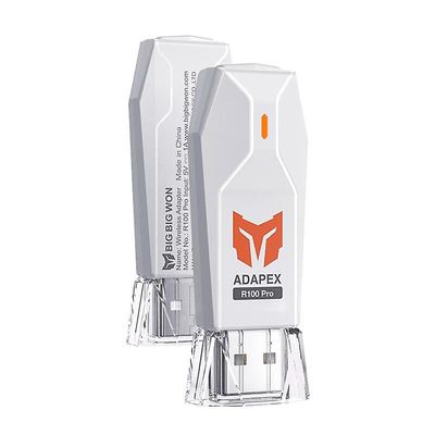 R100 PRO USB-vastaanotin langaton sovitin peliohjaimen muunnin PS4: lle PS5-sarjan kytkinohjain Bluet Valkoinen