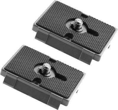 2 kpl pikalukituslevyn jalustakamera manfrotto-kiinnityslevylle 200PL-14 Rc2-kameraa jalustan pää