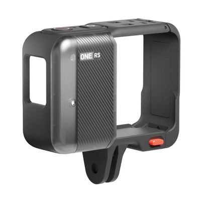 Toimintakameran kehyskehikko 360 ONE R -kameran kotelokehykselle estää naarmuuntumisen