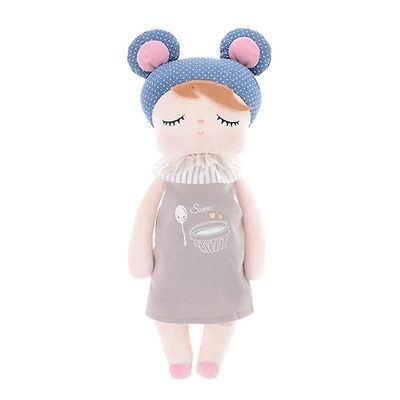 Sofirn 33cm12cmrabbit, Soft Crystal Velvet Childrens Sleeping Compan|plush Puder (Blå)