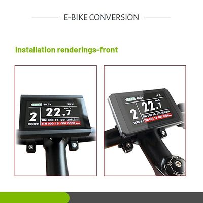 Display holder beslag elektrisk cykel system display beslag til Ebike Kt Lcd 3 Lcd3u Lcd8h Lcd8h sort