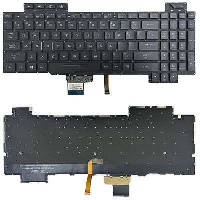 Bakgrunnsbelysning tastatur for Asus Gl504 Gl504GV Gl504g Gl504gm Svart