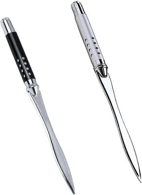 Ersam 2-pakkaus metallinen kirjeenavaaja, toimistokirjeen avaaja, ergonominen kahva, kevyt ja helppokäyttöinen