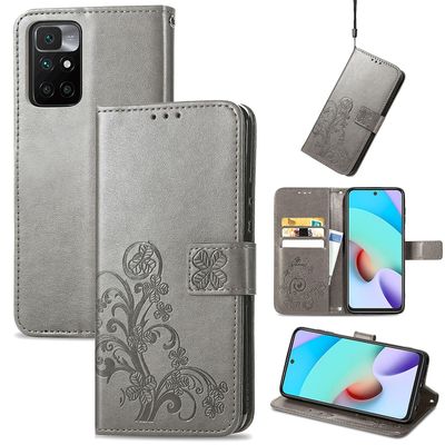 Foxdock Etui til Xiaomi Redmi 10 mobildæksel Grå