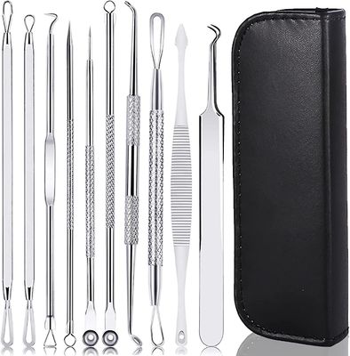 Dewenwils DWW-rustfritt stål Blackhead Remover - Blackhead Akne Prone Blackhead Remover For Skin