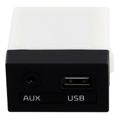 USB/AUX-äänituloporttiliitäntä Forte Cerato K3 2016-21 96120A7600 -mallille BlackWhite