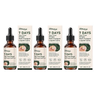 1-3 x 7 päivää teepuu-inkiväärikynsisienihoitoa. Ravitseva ja vahvistava kynsineste terveemmän kynsien kasvun edistämiseksi. 3pcs