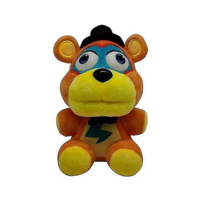 Qinfen 2023-fnaf Viisi yötä Freddy's Security Breach -pehmoisessa lelussa 20cm-1a glamrock kreddy