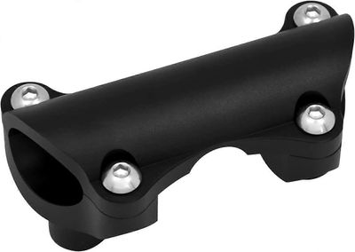 Ohjaustangon korotuspala 1-1/4 tuuman yläkiinnike sopii Harley Sportster Road Kingiin (musta)