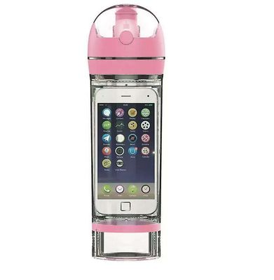 Ruili 16 Oz vandflaske 100% Bpa gratis tritan med iphone 6/5s Opbevaring Ibottle Pink