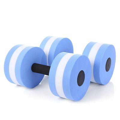 Weight Bars 2kpl sinistä EVA vesikelluvaa käsipainoa uima-allasharjoitteluun Sininen 27.5 x15 x15cm