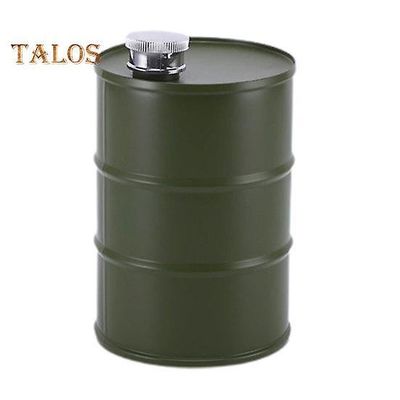 Öljytynnyri Tiivis Viinin varastointi Vuodonestokyky Kätevä retkeilyöljytynnyri Viinikannu Pikniktarvikkeet vihreä
