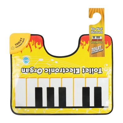 Potta piano kuulostaa matto kylpyhuone hauska toe napautus musikaali kosketinsoittimen wc lattiamatto