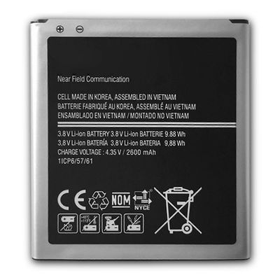 Samsung Galaxy J3 (2016) 3.80V 2600mAh Li-ion akun vaihto-osa (koodaus: EB-BG530BBE)