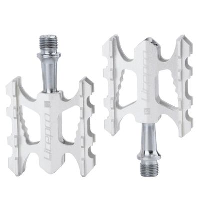 Mikasa Cykelpedal Ultra Light Du Bearing K3 Pedal Universal Gevindport er holdbar Sølv