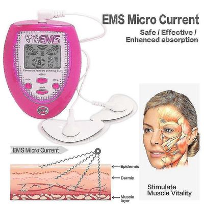 Sähköterapialaite Laihdutus Kasvopulssi Hierontalaite Leuka Kuntoilija Ems Kasvojenhoito Työkalu Redmiter @