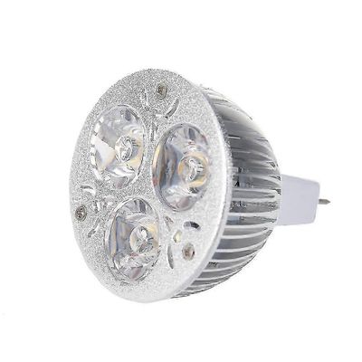 3w 12-24v Mr16 lämmin valkoinen 3 led-lamppu vain