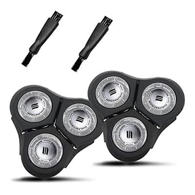 2 kpl RQ11-vaihtoterää SensoTouch 2D -parranajokoneisiin 1150X, 1160X, 1170X, 1180X ja muihin mustahopea