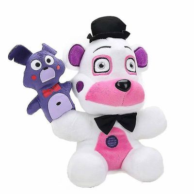 Fnaf plysj Leker Fnaf Full Samling Toy Sisters Kids Gaver Mareritt hvit bjørn
