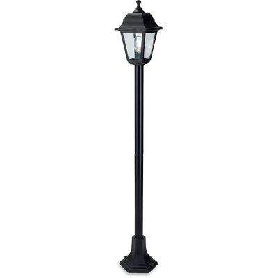 Firstlight Lighting Firstlight Oslo - 1 Light Post Lantern Black Resin IP44, E27